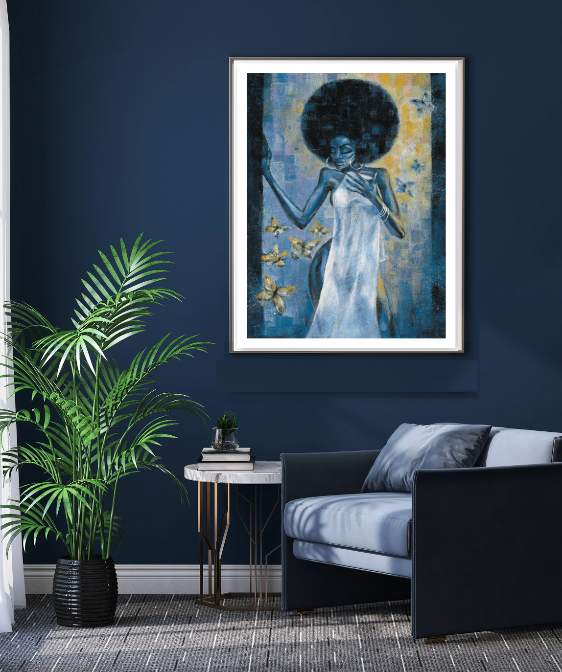 "Afro Blue"