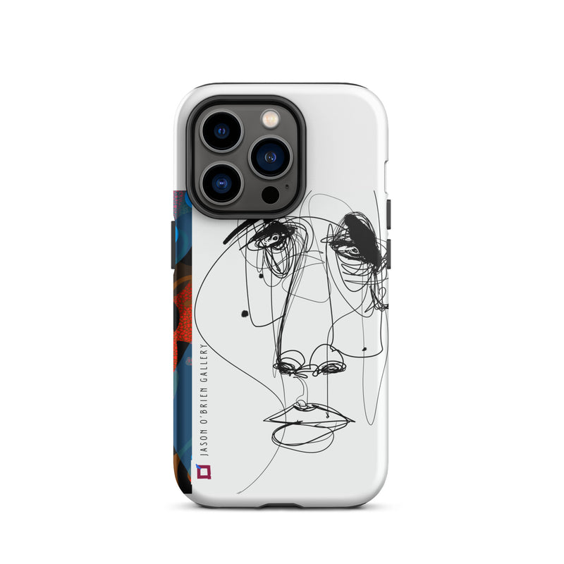 "Free Lines" #1 iPhone Tough Case