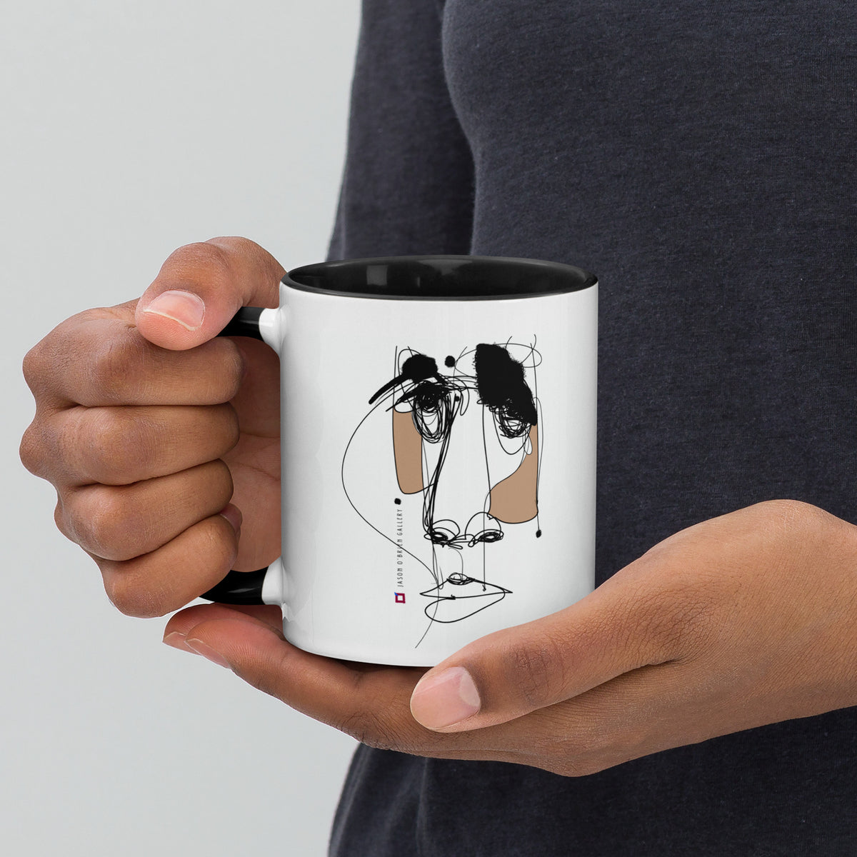 "Free Lines" Art Mug #1